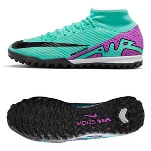 Nike Zoom Mercurial Superfly 9 Academy TF 5629 Soccer Football Futsal Turf Shoes